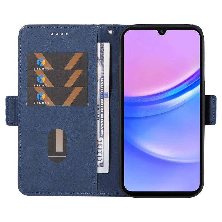 For Samsung Galaxy A16 5G Case Rhombus PU Leather Flip Phone Cover