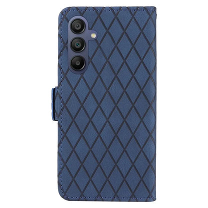 For Samsung Galaxy A16 5G Case Rhombus PU Leather Flip Phone Cover