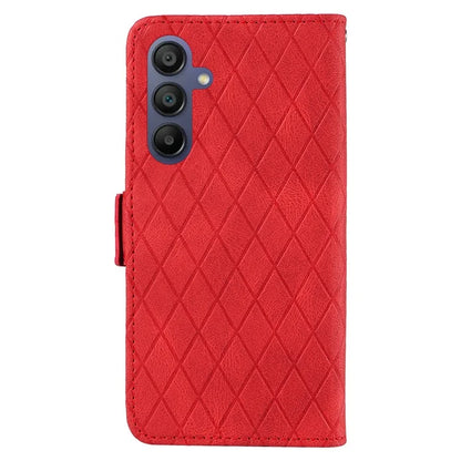 For Samsung Galaxy A16 5G Case Rhombus PU Leather Flip Phone Cover