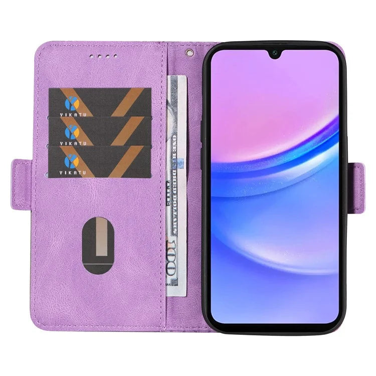 For Samsung Galaxy A16 5G Case Rhombus PU Leather Flip Phone Cover