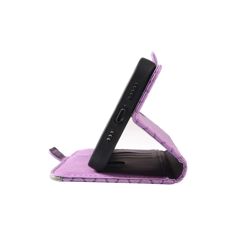 For Samsung Galaxy A16 5G Case Rhombus PU Leather Flip Phone Cover