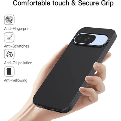 For Google Pixel 9 Pro  /  Pixel 9 Case Anti-Drop Soft TPU Matte Phone Cover