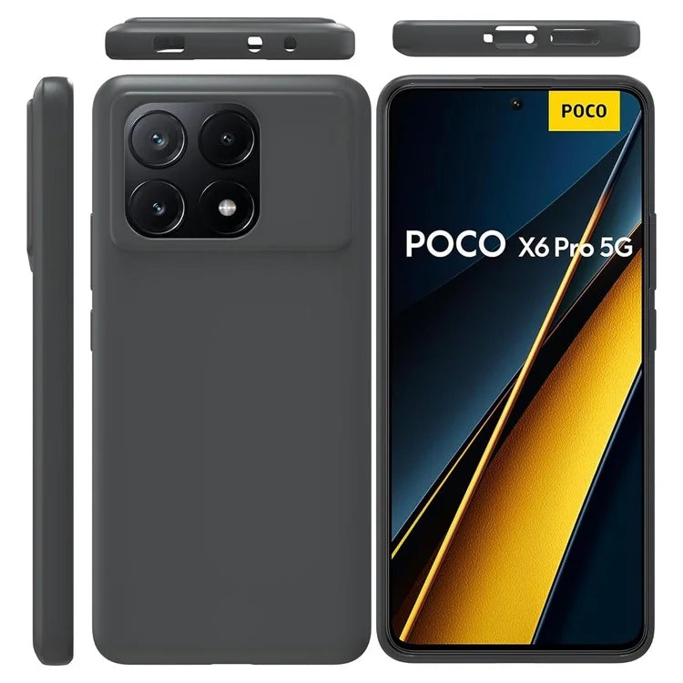 For Xiaomi Poco X6 Pro 5G  /  Redmi K70E 5G Case Anti-Drop Soft TPU Matte Phone Cover