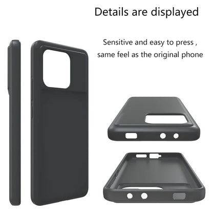 For Xiaomi Poco X6 Pro 5G  /  Redmi K70E 5G Case Anti-Drop Soft TPU Matte Phone Cover