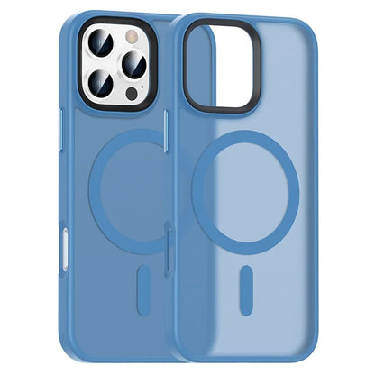 For iPhone 16 Pro Magnetic Case Compatible with MagSafe PC+TPU Phone Cover