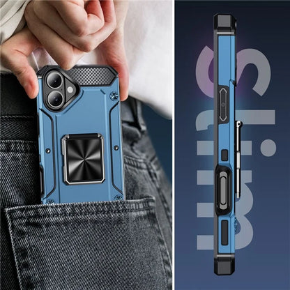 For iPhone 16 Case Military Grade Anti-Drop TPU+PC Phone Shell