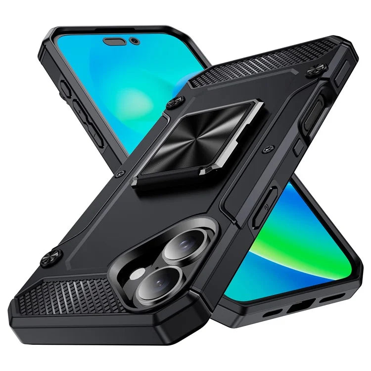 For iPhone 16 Case Military Grade Anti-Drop TPU+PC Phone Shell