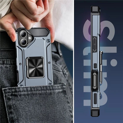 For iPhone 16 Case Military Grade Anti-Drop TPU+PC Phone Shell