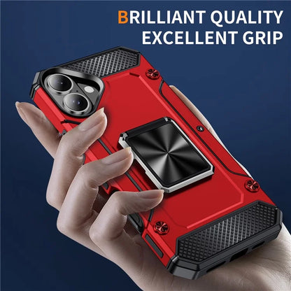 For iPhone 16 Case Military Grade Anti-Drop TPU+PC Phone Shell