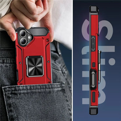 For iPhone 16 Case Military Grade Anti-Drop TPU+PC Phone Shell