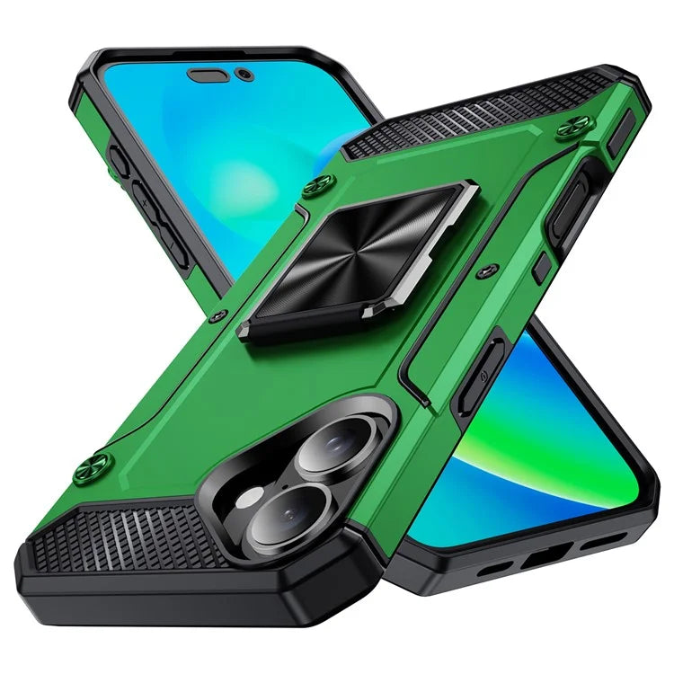For iPhone 16 Case Military Grade Anti-Drop TPU+PC Phone Shell