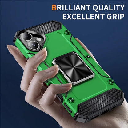 For iPhone 16 Case Military Grade Anti-Drop TPU+PC Phone Shell