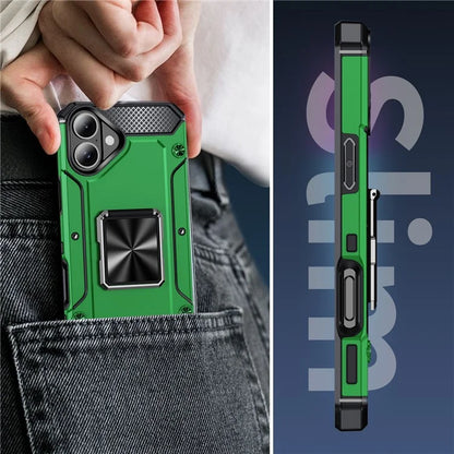 For iPhone 16 Case Military Grade Anti-Drop TPU+PC Phone Shell