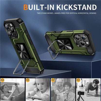 For iPhone 16 Pro Case Military Grade Anti-Drop TPU+PC Phone Shell