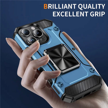 For iPhone 16 Pro Case Military Grade Anti-Drop TPU+PC Phone Shell