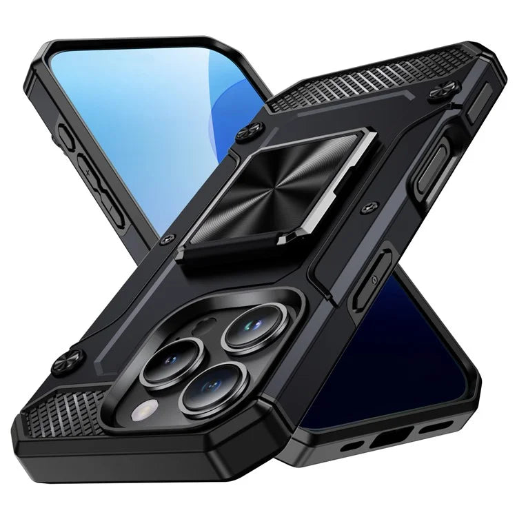 For iPhone 16 Pro Case Military Grade Anti-Drop TPU+PC Phone Shell