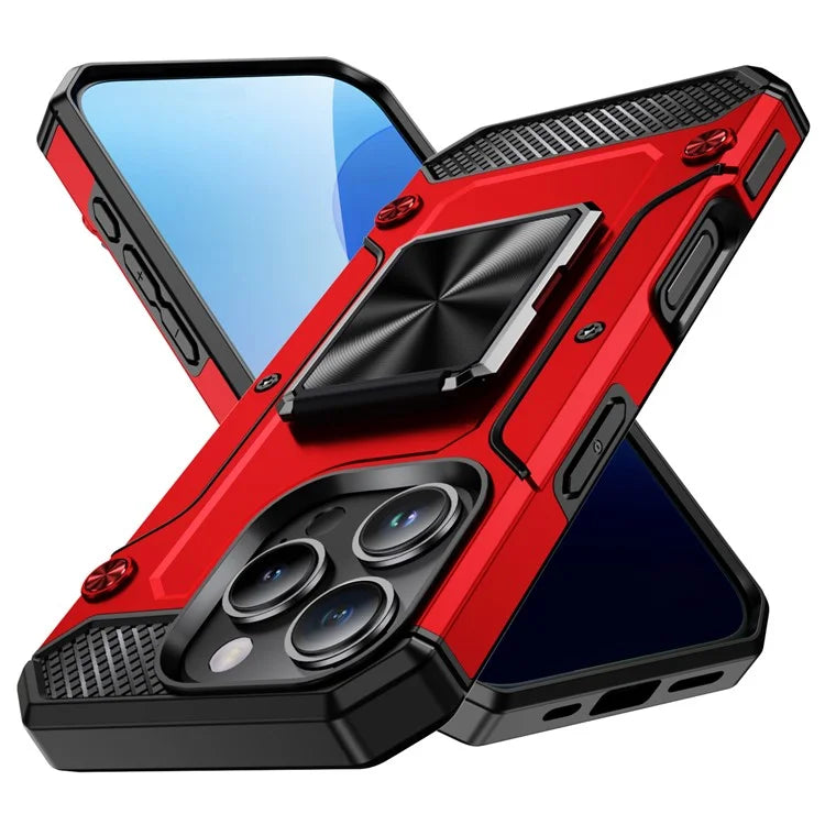 For iPhone 16 Pro Case Military Grade Anti-Drop TPU+PC Phone Shell