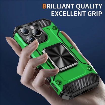 For iPhone 16 Pro Case Military Grade Anti-Drop TPU+PC Phone Shell