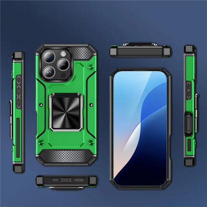 For iPhone 16 Pro Case Military Grade Anti-Drop TPU+PC Phone Shell