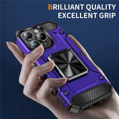 For iPhone 16 Pro Case Military Grade Anti-Drop TPU+PC Phone Shell
