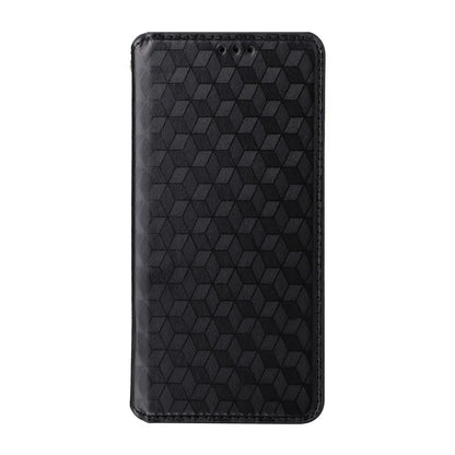 For Samsung Galaxy A06 Wallet Case Rhombus Imprinted Leather Phone Cover