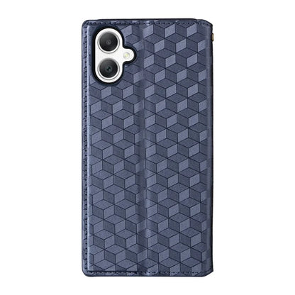 For Samsung Galaxy A06 Wallet Case Rhombus Imprinted Leather Phone Cover