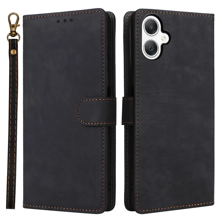 For Samsung Galaxy A06 Wallet Case RFID Blocking PU Leather Cover Stand View