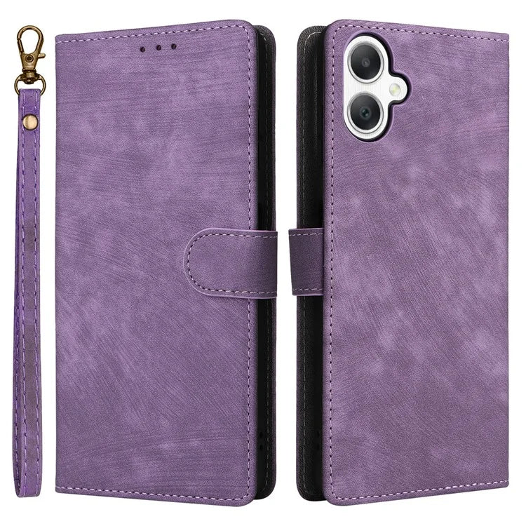 For Samsung Galaxy A06 Wallet Case RFID Blocking PU Leather Cover Stand View