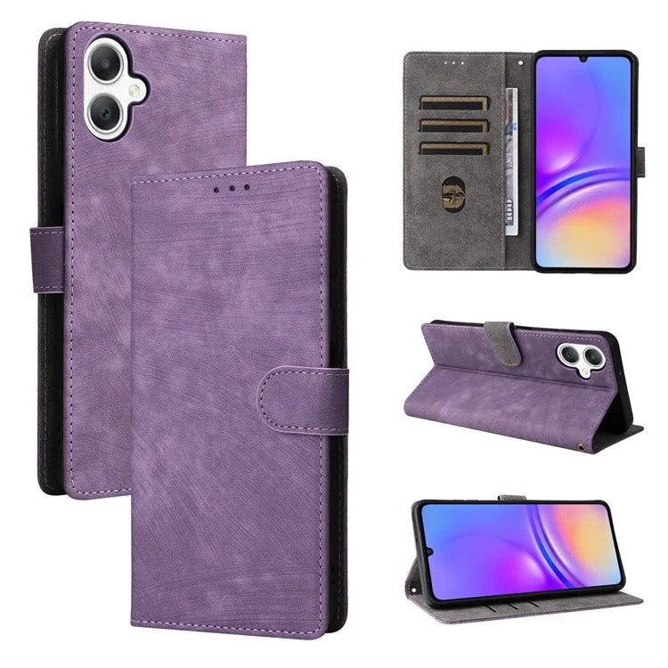 For Samsung Galaxy A06 Wallet Case RFID Blocking PU Leather Cover Stand View