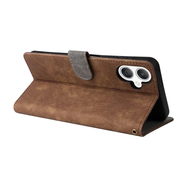 For Samsung Galaxy A06 Wallet Case RFID Blocking PU Leather Cover Stand View