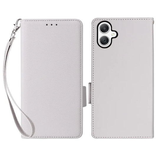 For Samsung Galaxy A06 Case Litchi Texture PU Leather Wallet Flip Phone Cover