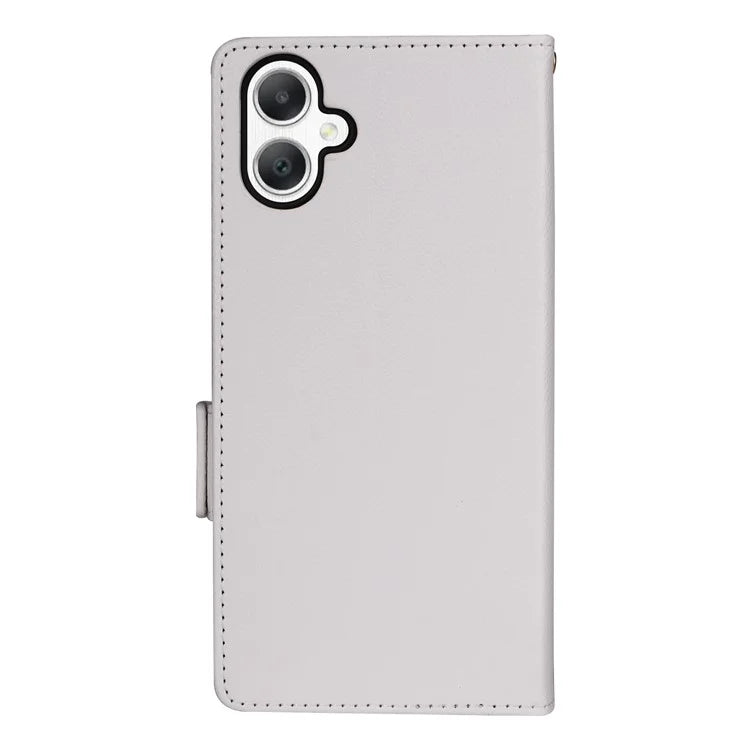 For Samsung Galaxy A06 Case Litchi Texture PU Leather Wallet Flip Phone Cover