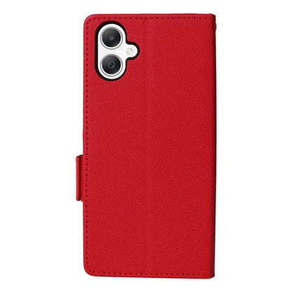 For Samsung Galaxy A06 Case Litchi Texture PU Leather Wallet Flip Phone Cover