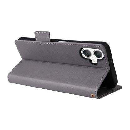 For Samsung Galaxy A06 Case Litchi Texture PU Leather Wallet Flip Phone Cover