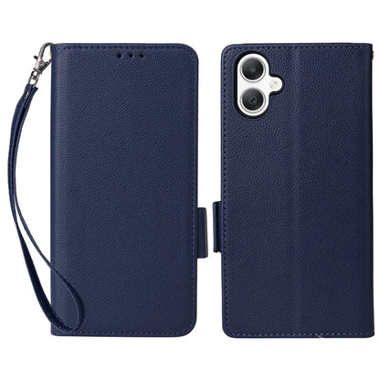 For Samsung Galaxy A06 Case Litchi Texture PU Leather Wallet Flip Phone Cover