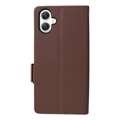 For Samsung Galaxy A06 Case Litchi Texture PU Leather Wallet Flip Phone Cover