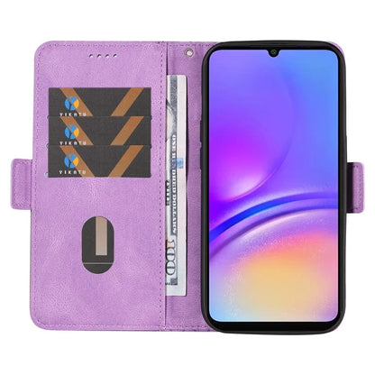 For Samsung Galaxy A06 Case Rhombus PU Leather Flip Phone Cover