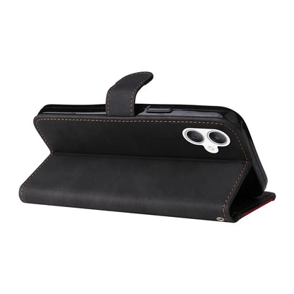 For Samsung Galaxy A06 Case Flip Wallet Leather Phone Cover 3 Color Splicing