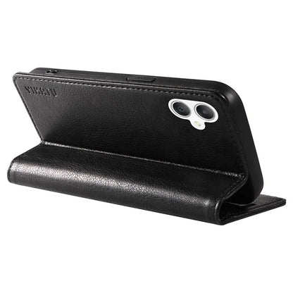 YIKATU YK-006 For Samsung Galaxy A06 Case Wallet Litchi Grain Leather Phone Cover Magnetic Auto-Absorbed