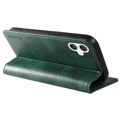 YIKATU YK-006 For Samsung Galaxy A06 Case Wallet Litchi Grain Leather Phone Cover Magnetic Auto-Absorbed