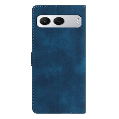 For OnePlus Nord 4 Case Leather Imprinted Flower Phone Cover Wallet with Wrist Strap