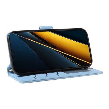 For Xiaomi Poco X6 Pro 5G / Redmi K70E 5G Case Wallet Rhombus Leather Phone Cover with Shoulder Strap, Wrist Strap