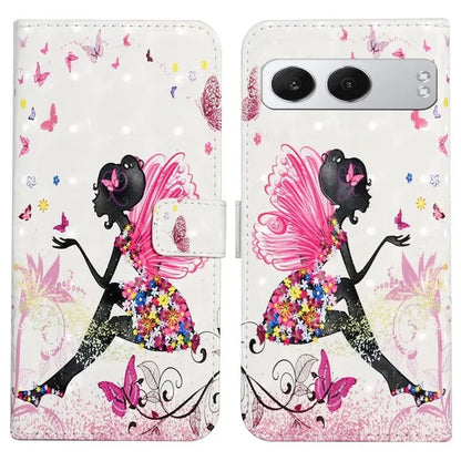 For OnePlus Nord 4 Case 3D Creative Pattern PU Leather Stand Phone Cover
