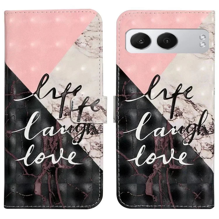 For OnePlus Nord 4 Case 3D Creative Pattern PU Leather Stand Phone Cover
