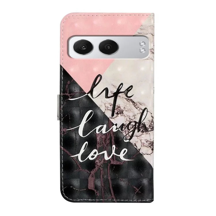 For OnePlus Nord 4 Case 3D Creative Pattern PU Leather Stand Phone Cover