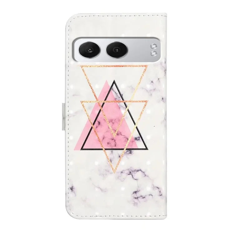 For OnePlus Nord 4 Case 3D Creative Pattern PU Leather Stand Phone Cover