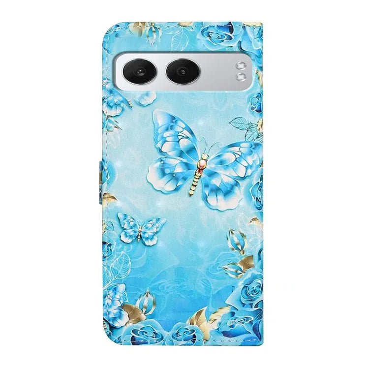 For OnePlus Nord 4 Case 3D Creative Pattern PU Leather Stand Phone Cover
