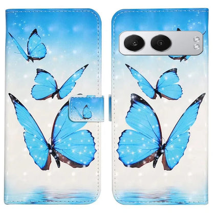 For OnePlus Nord 4 Case 3D Creative Pattern PU Leather Stand Phone Cover