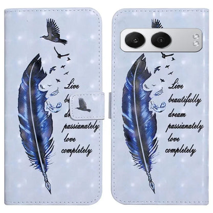 For OnePlus Nord 4 Case 3D Creative Pattern PU Leather Stand Phone Cover