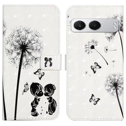 For OnePlus Nord 4 Case 3D Creative Pattern PU Leather Stand Phone Cover